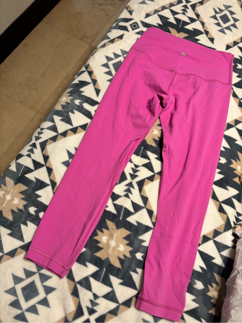 lululemon athletica Hot Pink Performance Leggings